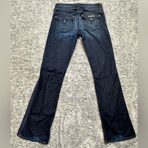 HUDSON Low Rise Signature Boot Cut Flap Pocket Jeans Elm Size 28 - Picture 5 of 14